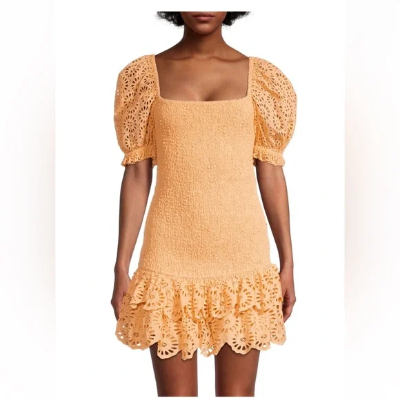 knee length dresses for ladies Elsa Button Down Mini Dress main image 0